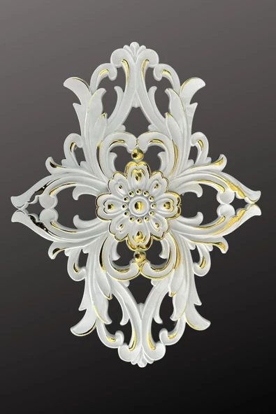 MİVA KONSEPT 37 X28 CM DEKORATİF POLİÜRETAN İŞLEMELİ TAVAN-DUVAR-MOBİLYA -DEKOR MOTİFİ - Resim 2