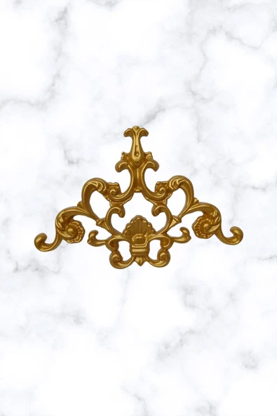 MİVA KONSEPT Dekoratif Poliüretan Tavan-Duvar-Kapı-Mobilya Köşe Motifi (27X18 CM) ürün görseli 1