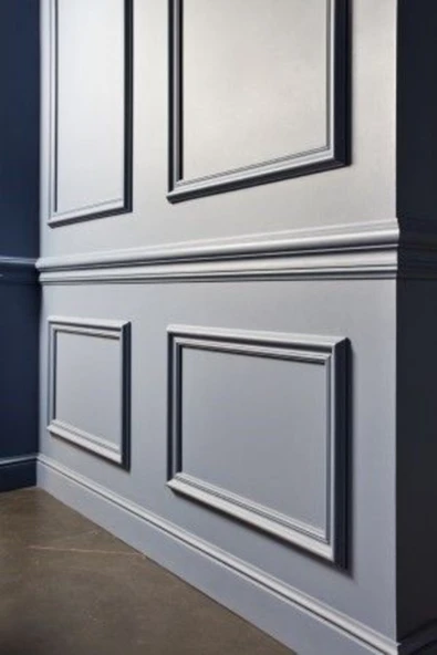 DECOGOLD Decozza Boyanabilir Duvar Çıtası 4cm - 10 Boy=24m ( Df-4010/ 1boy = 240 Cm ) - Resim 7