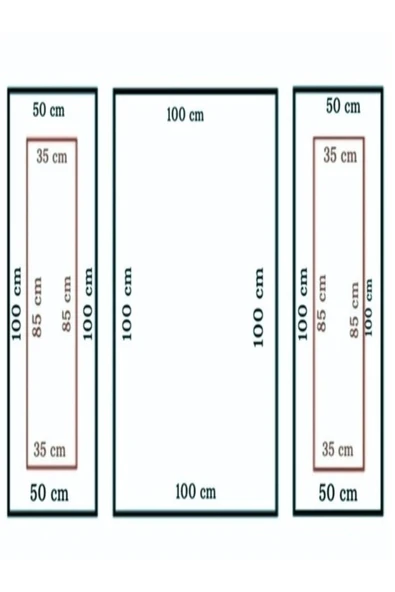 MİVA KONSEPT DEKORATİF BOYANABİLİR POLİÜRETA DUVAR ÇITASI- 5 Lİ HAZIR ÇERÇEVE SETİ - Resim 3