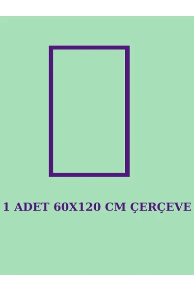 MİVA KONSEPT DEKORATİF BOYANABİLİR POLİÜRETAN ÇITASI- 2,5 CM 120X60 HAZIR KESİM ÇERÇEVE (DUVAR SÜSÜ) - Resim 3