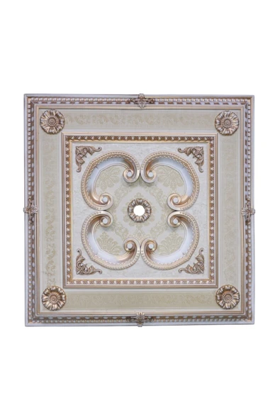 Decomarket Decogold 90*90 Cm Kare Bronz Saray Tavan ürün görseli 1