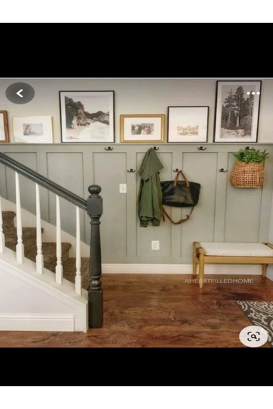 MİVA KONSEPT Poliüretan Boyanabilir İskandinav Duvar Çıtası (5 Adet) - (Boy:100 CM En: 4 CM  Kalınlık: 10MM) - Resim 4