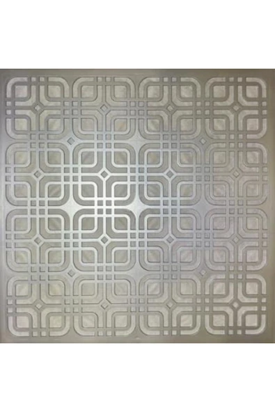 MİVA KONSEPT Asma Tavan Uyumlu Led Döşenebilir Moderna  60x60 cm Tavan Paneli Gümüş Renk - Resim 2