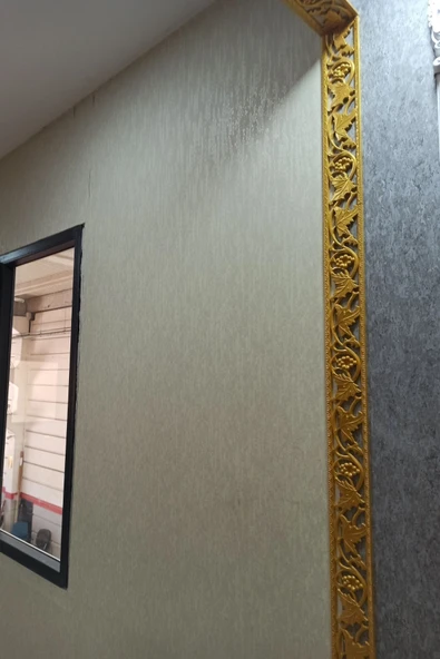 DECOGOLD Kahve Eskitme Duvar Ve Tavan Bordürü 10 Cm Eninde 100cm Uzunluğunda Dgk-14 - Resim 5