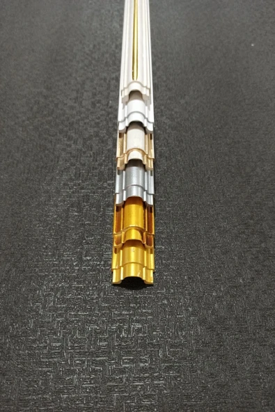 DECOGOLD Decozza Decogod 2,5 Cm Boyanabilir Birbirine Geçmeli Duvar Çıtası Dgk-102 - Resim 6