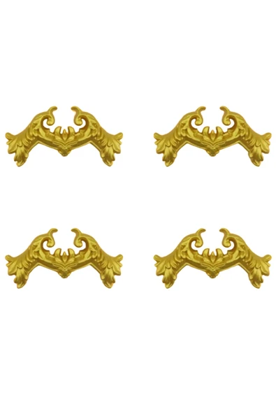 MİVA KONSEPT Dekoratif Poliüretan 2.5 CM Uyumlu Duvar Çıtası 4LÜ Köşe Motifi (SET 115-4) ürün görseli 1