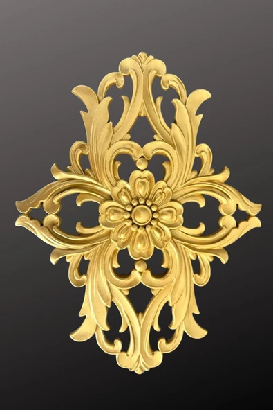 MİVA KONSEPT 37 X28 CM DEKORATİF POLİÜRETAN İŞLEMELİ TAVAN-DUVAR-MOBİLYA -DEKOR MOTİFİ - Resim 2