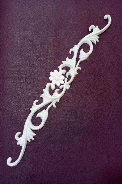 MİVA KONSEPT DEKORATİF POLİÜRETAN TAVAN-DUVAR-MOBİLYA -DEKOR-KAPI PAPATYA MOTİF (10 CM X 65 CM) - Resim 2