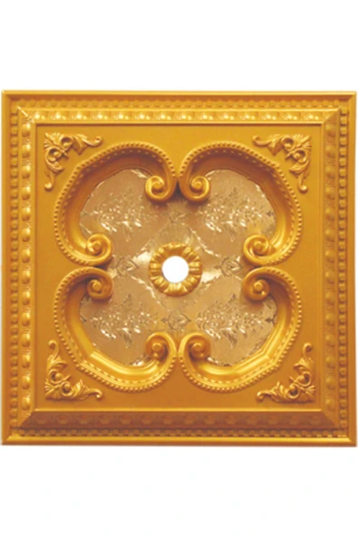 DECOGOLD Altın Kare Saray Tavan 60cm*60cm - Resim 2