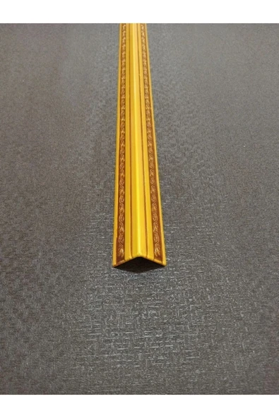 MİVA KONSEPT Dekoratif Poliüretan Duvar- Tavan  Köşe Profili Çıtası K.Eskitme (EN:4X4 CM-BOY:100 CM)- Duvar Süsü - Resim 2