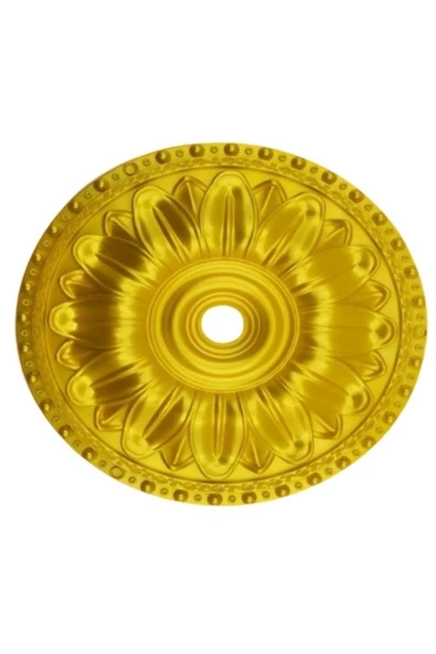 MİVA KONSEPT 40X40 CM OVAL DEKORATİF AVİZE GÖBEĞİ ürün görseli 1