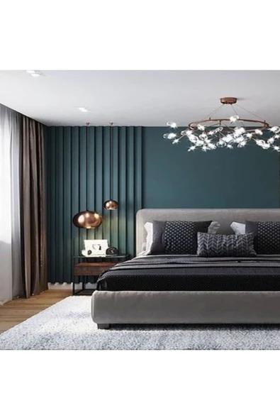 DECOZZA Boyanabilir 4 Cm Düz Duvar Çıtası Set 401 (14M) - Resim 2