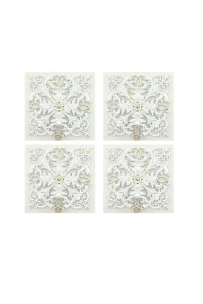 DECOZZA Dekoratif Sarmaşık Motifi 4'lu Paket ürün görseli 1