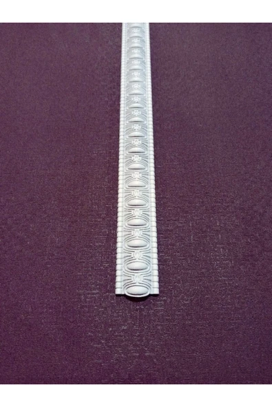 MİVA KONSEPT Poliüretan Dekoratif  Duvar&Tavan Çıta Bordürü -Beyaz Renk  (EN:4 CM-BOY:100 CM)-Duvar Süsü - Resim 2