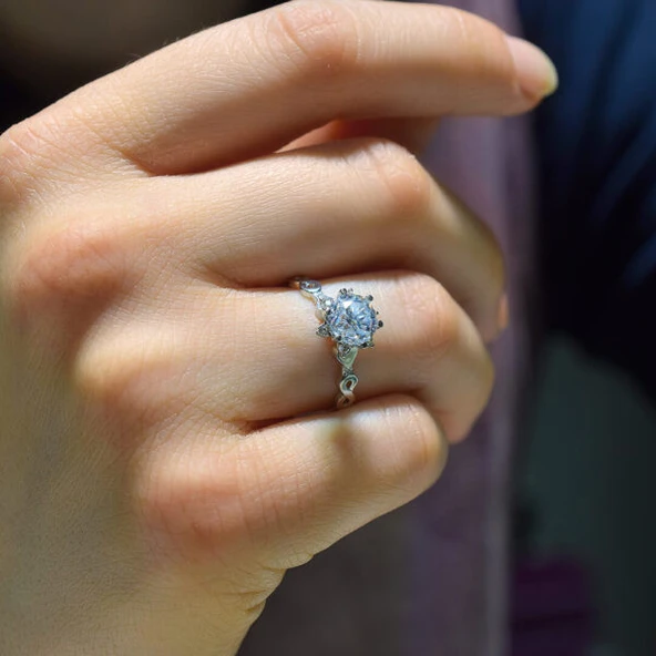 Sonsuzluklu Lotus Yüzük - Resim 3