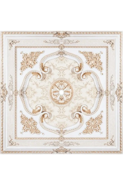 DECOGOLD Kare 120*120 Bronz Saray Tavan ürün görseli 1