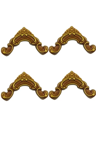 MİVA KONSEPT Dekoratif Poliüretan 2.5 CM Uyumlu Duvar Çıtası 4LÜ Köşe Motifi (SET 114-4) ürün görseli 1