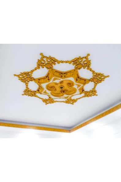 DECOZZA Dekoratif Bronz 4'lu Motif Paketi - Resim 2