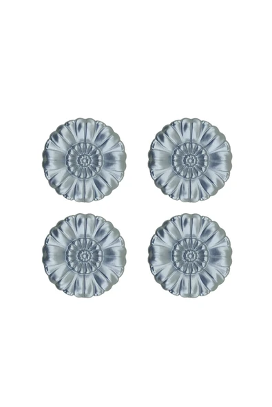 DECOZZA Dekoratif Gümüş 4'lu Motif Paketi ürün görseli 1