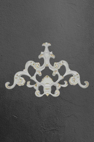 MİVA KONSEPT Dekoratif Poliüretan Tavan-Duvar-Kapı-Mobilya Köşe Motifi (27X18 CM) ürün görseli 1