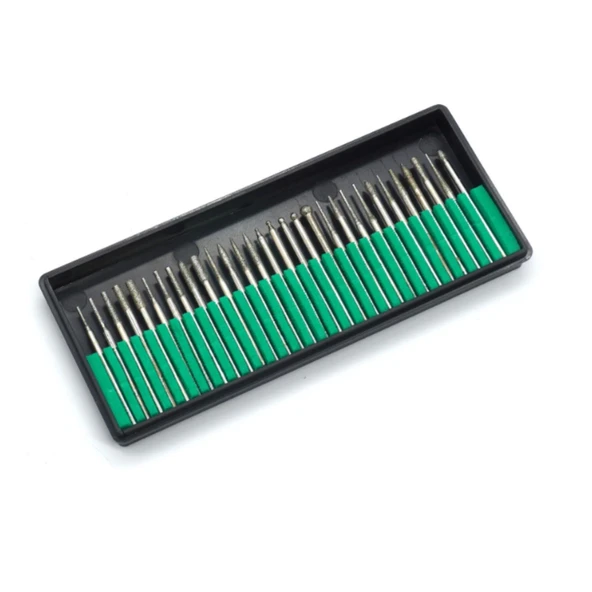 5086 ELMAS CAMCI GRAVUR FREZE TASLAMA UC SETI 30 PRC - 3