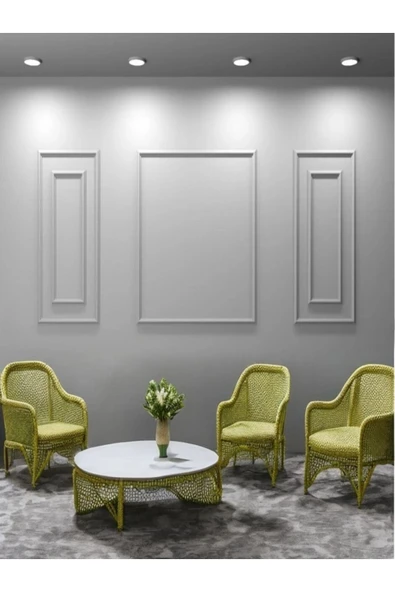 MİVA KONSEPT DEKORATİF BOYANABİLİR POLİÜRETAN DUVAR ÇITASI ( 1 ADET UZUNLUK :240 CM EN :2.5 CM)- (DUVAR SÜSLERİ) - Resim 4