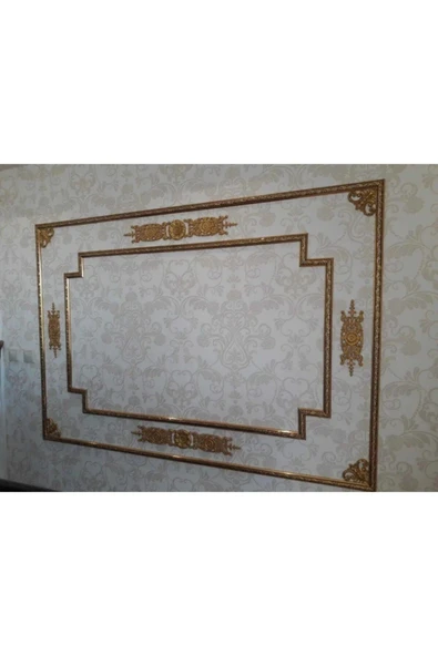 MİVA KONSEPT DEKORATİF POLİÜRETAN  TAVAN-DUVAR-MOBİLYA -KAPI- DEKOR MOTİFİ (EN:30 CM  BOY:8.5 CM) - Resim 3