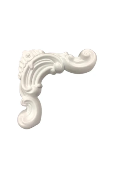 DECOGOLD Decozza Boyanabilir Çıta Köşe Motifi 2,5 Cm Çıta Uyumlu4 Lü Paket ürün görseli 1