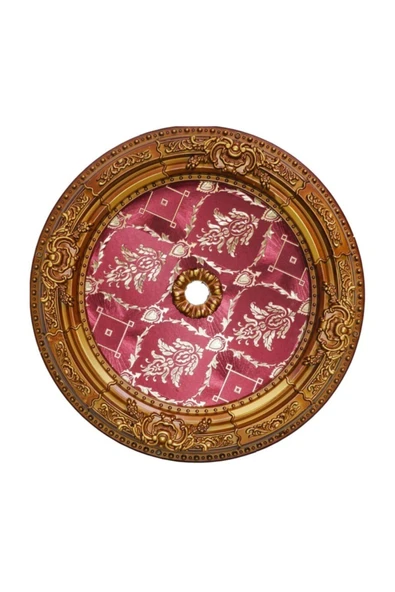 Decomarket Decogold 60 Cm Oval Kahve Eskitme Saray Tavan ürün görseli 1