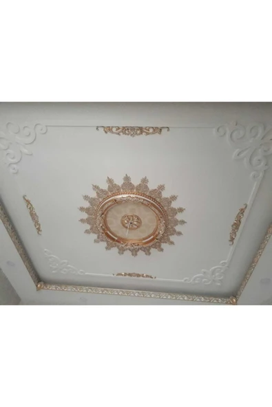 SepetteBiz Decogold  Oval Bronz Saray Tavan 90 cm - Resim 4