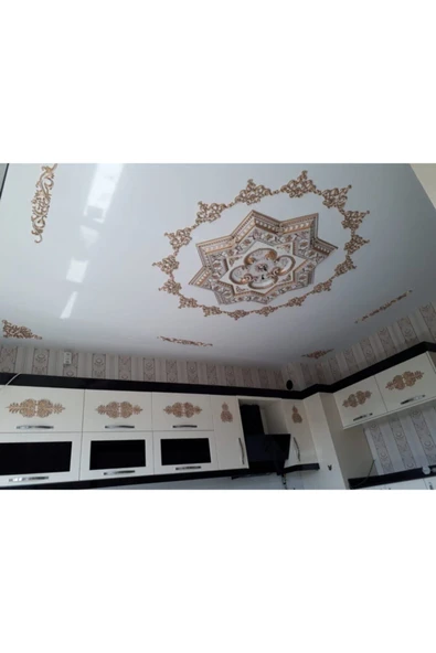 Decomarket Decogold 60 Cm Yıldız Bronz Saray Tavan Göbek - Resim 2