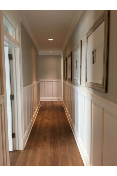 MİVA KONSEPT Poliüretan Boyanabilir İskandinav Duvar Çıtası (5 Adet) - (Boy:100 CM En: 4 CM  Kalınlık: 10MM) - Resim 5