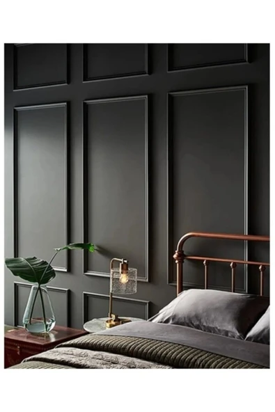 MİVA KONSEPT DEKORATİF BOYANABİLİR POLİÜRETAN ÇITASI- 2,5 CM 120X60 HAZIR KESİM ÇERÇEVE (DUVAR SÜSÜ) - Resim 5