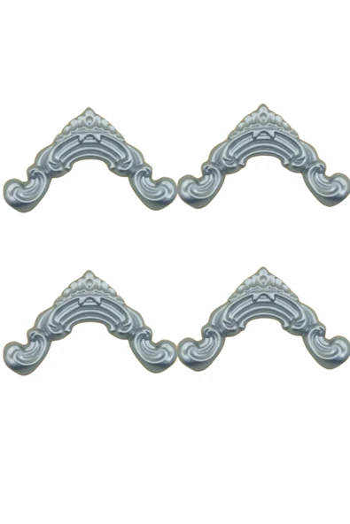 MİVA KONSEPT Dekoratif Poliüretan 2.5 CM Uyumlu Duvar Çıtası 4LÜ Köşe Motifi (SET 114-4) ürün görseli 1