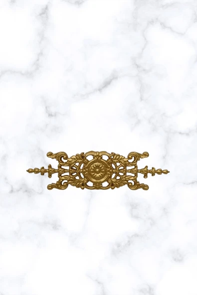 MİVA KONSEPT DEKORATİF POLİÜRETAN  TAVAN-DUVAR-MOBİLYA -KAPI- DEKOR MOTİFİ (EN:30 CM  BOY:8.5 CM) ürün görseli 1