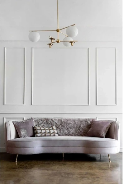 DECOZZA Boyanabilir Hazır Kesim Duvar Çerçevesi (deco-107) - Resim 4