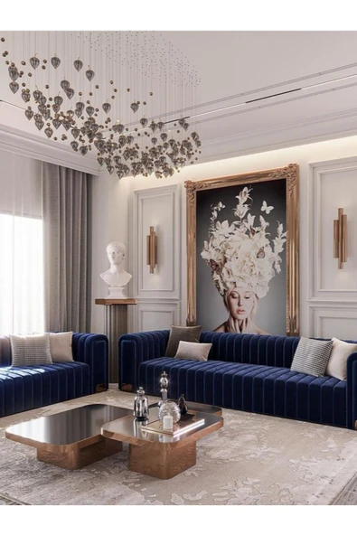 DECOZZA Boyanabilir 6 Adet Hazır Çerçeve 2,5 Cm (SET104)mastik Hediyeli ürün görseli 1