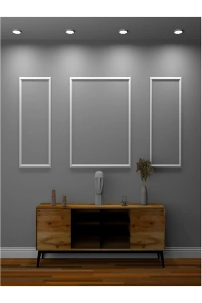 MİVA KONSEPT DEKORATİF BOYANABİLİR POLİÜRETAN DUVAR ÇITASI ( 1 ADET UZUNLUK :240 CM EN :4 CM)- (DUVAR SÜSLERİ) - Resim 7