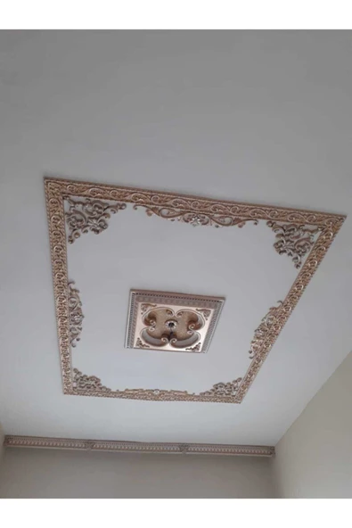 DECOZZA Dekoratif 41*26 Çıta Uyumlu Patina 4'lü Paket DGM-24 - Resim 3