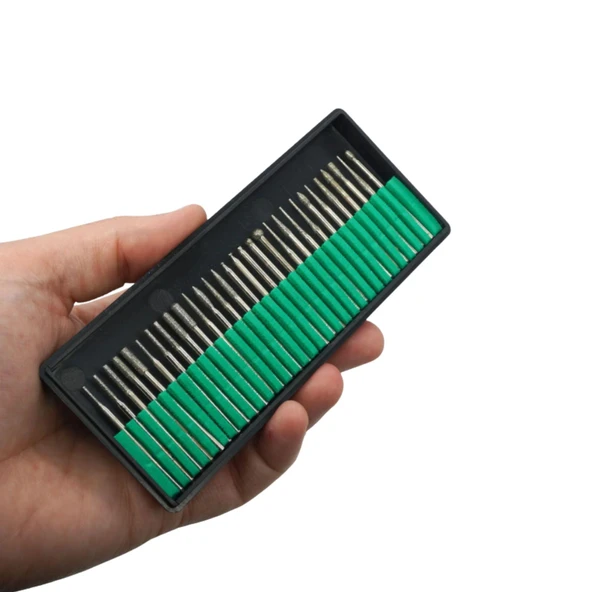 5086 ELMAS CAMCI GRAVUR FREZE TASLAMA UC SETI 30 PRC - 2