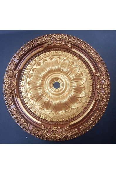 Decomarket Decogold Yeni 60 cm Oval Kahve Eskitme Saray Tavan ürün görseli 1