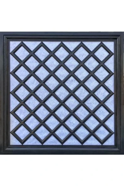 MİVA KONSEPT ASMA TAVAN UYUMLU LED DÖŞENEBİLİR  60X60 CM TAVAN PANELİ- SİYAH RENK ürün görseli 1