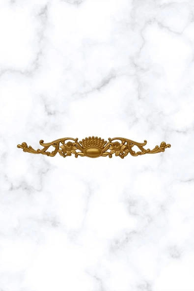 MİVA KONSEPT DEKORATİF POLİÜRETAN TAVAN-DUVAR-MOBİLYA -DEKOR-KAPI TACI (34,5 cm X 5 cm) ürün görseli 1