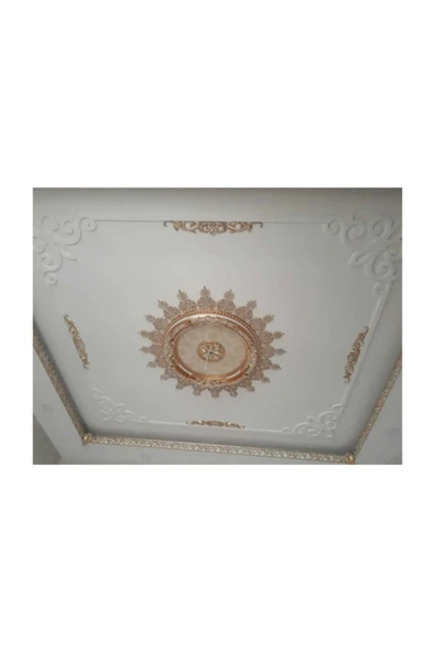 Decomarket Decogold Bronz Saray Tavan Mızrak Motif 14*21 cm - Resim 4