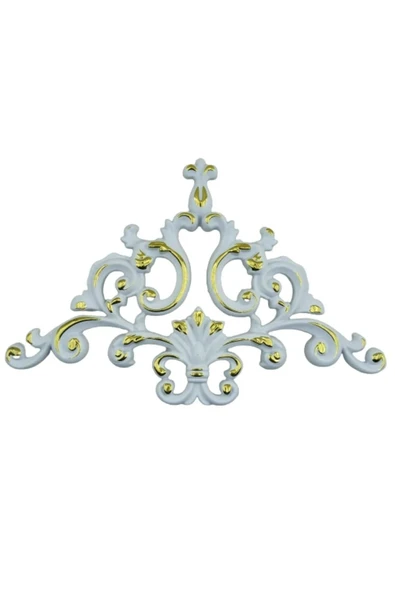 MİVA KONSEPT Dekoratif Poliüretan Tavan-Duvar-Kapı-Mobilya Köşe Motifi (27X18 CM) - Resim 2