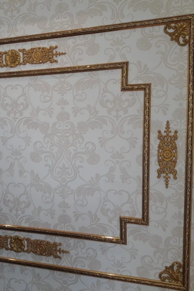 Decomarket Gümüş Saray Tavan Motif 8,5*30 Cm - Resim 3