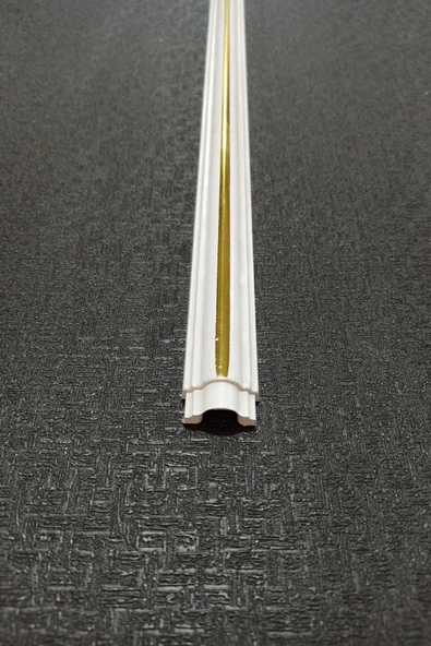 DECOGOLD Decozza Decogod 2,5 Cm B.altın Birbirine Geçmeli Duvar Çıtası Dgk-102 ürün görseli 1