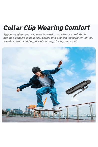 Android & iOS Uyumlu Makaralı Titreşimli Bluetooth Kulaklık Rüzgar Kesici Dijital Kulaklık 30 Saat - 2