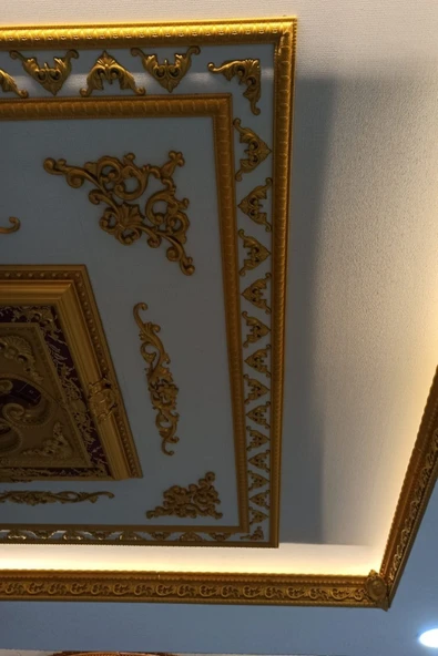 DECOGOLD Decozza Altın Duvar Çıtası En 4 Cm Boy 100 Cm - Resim 7